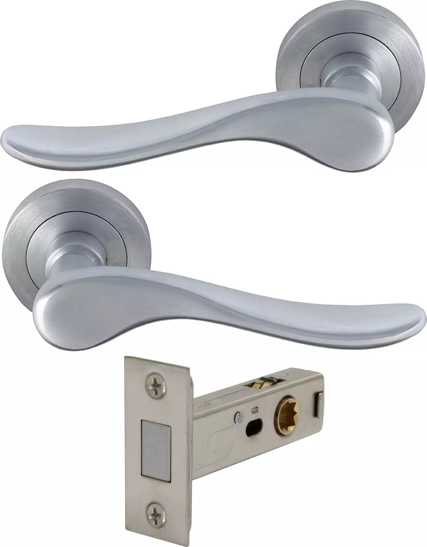 Haven Round Rose Passage Set - Magn. Latch - PC