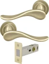 Haven Round Rose Passage Set - Magn. Latch - USB