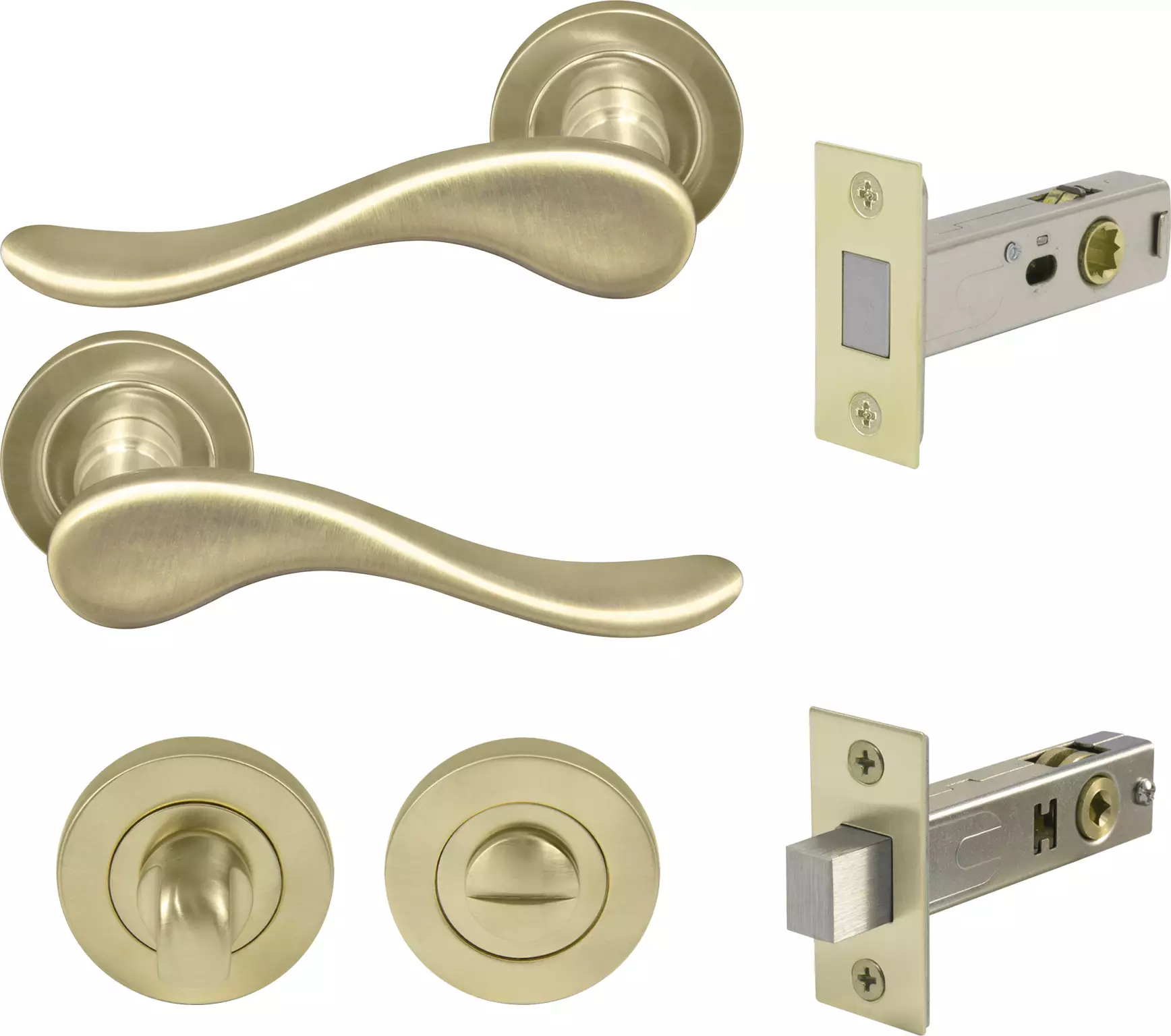 Haven Round Rose Privacy Set - Magn. Latch - USB