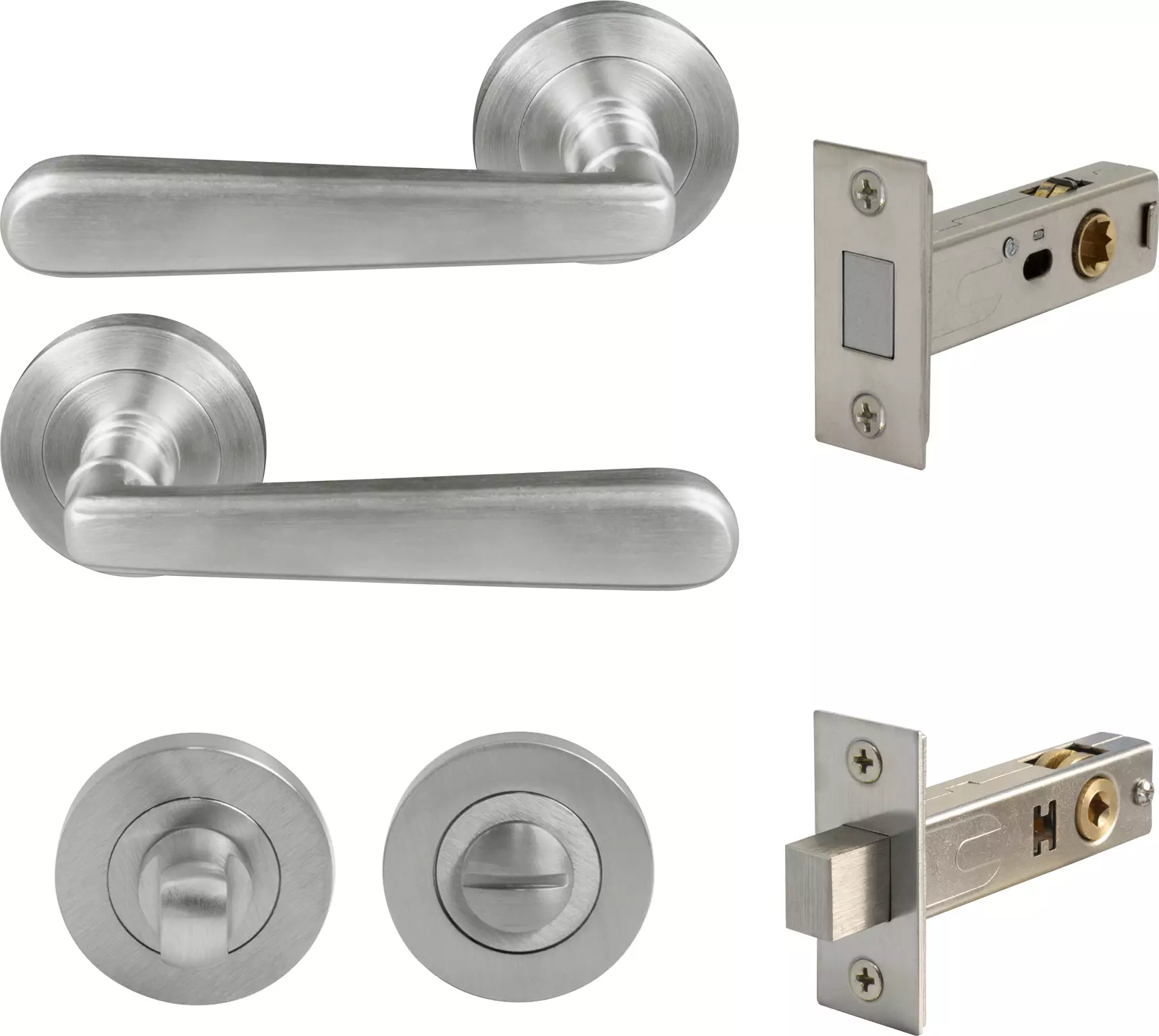 Villa Round Rose Privacy Set - Magn. Latch - PC