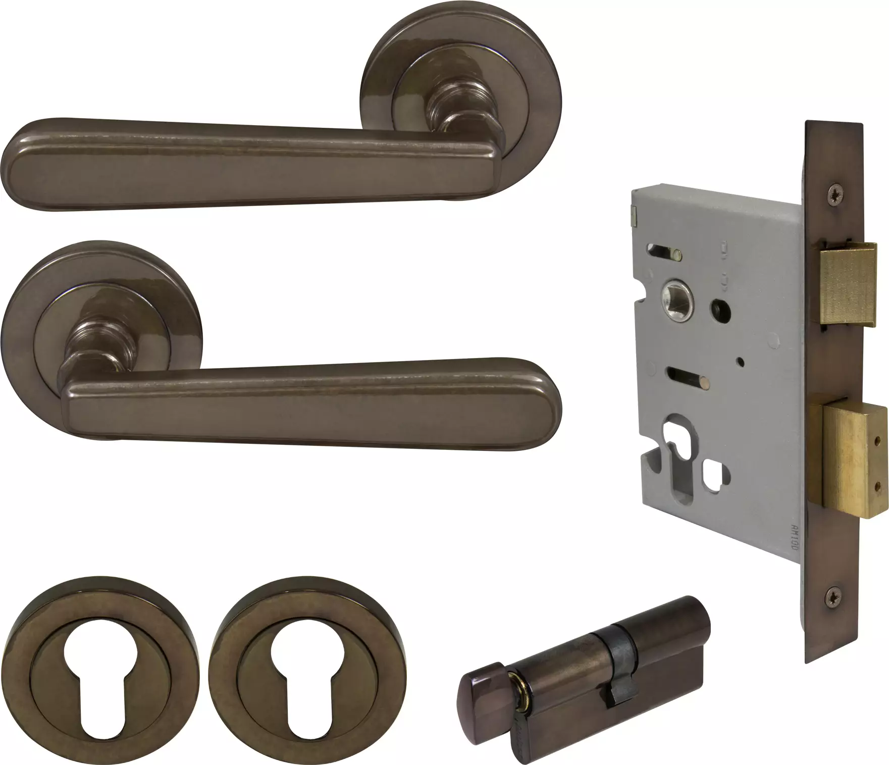 Villa Round Rose Entrance Set - E48 - AB