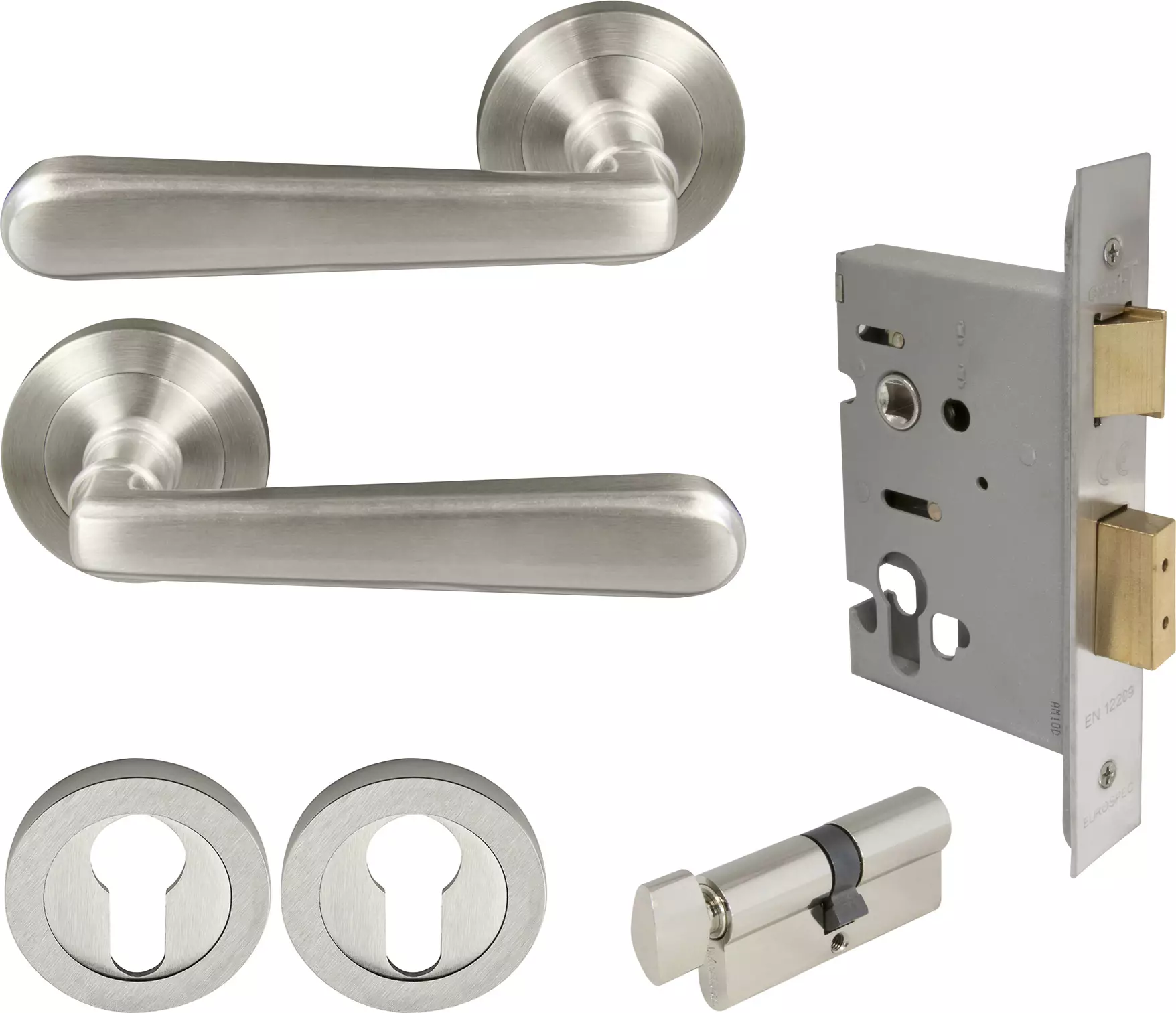 Villa Round Rose Entrance Set - E48 - BN