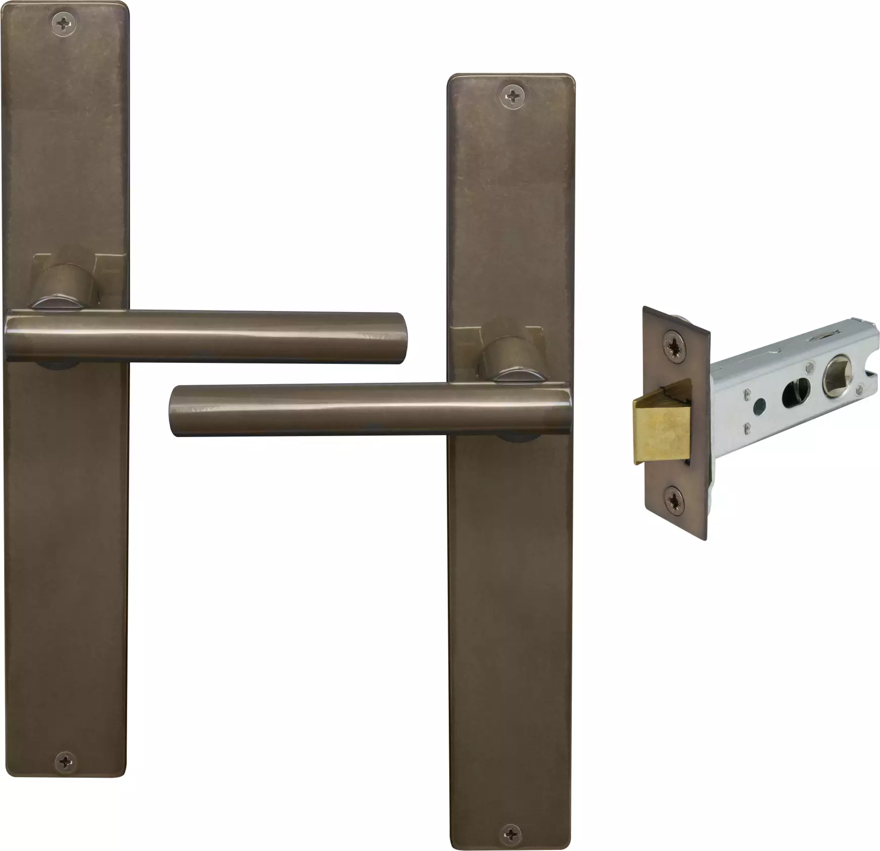 Charleston Longplate Square Passage Set - AB