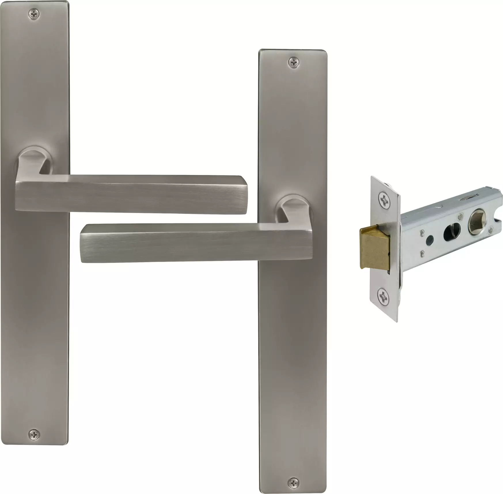 Federal Longplate Square Passage Set - BN