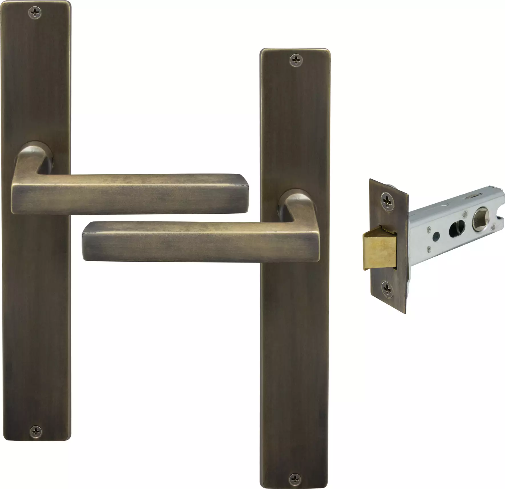 Federal Longplate Square Passage Set - ORB