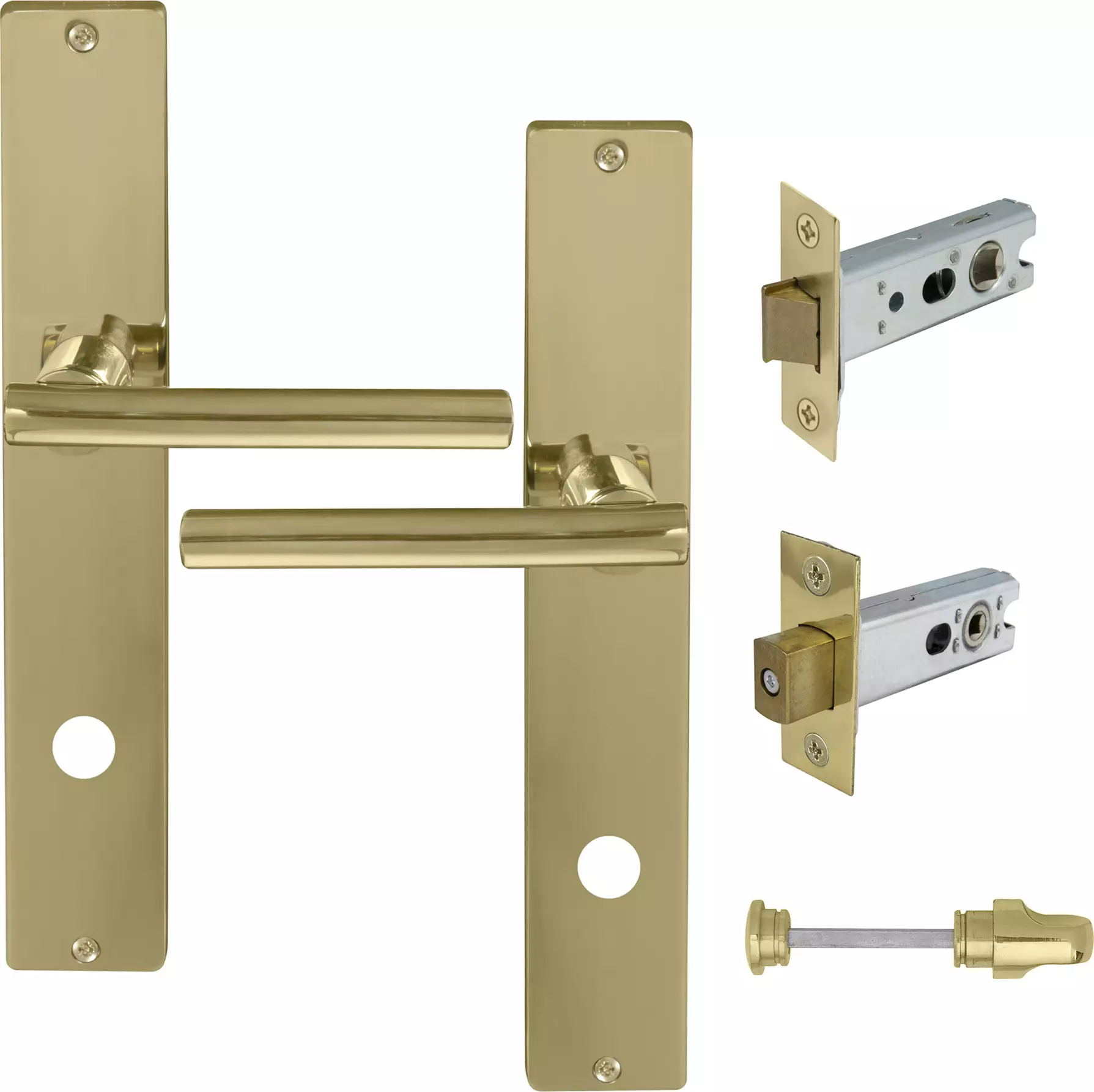 Charleston Longplate Square Privacy Set - PB