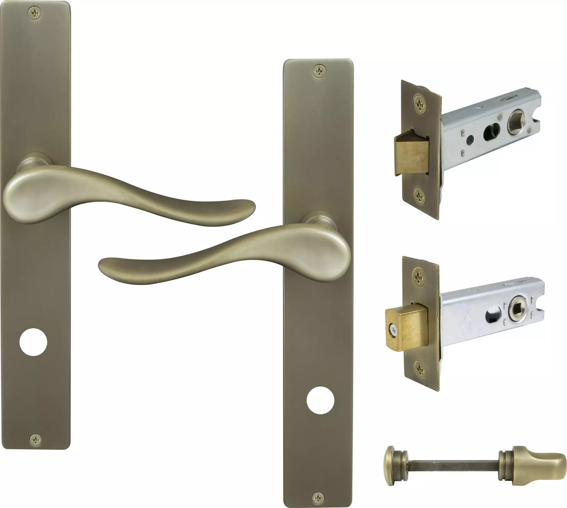 Haven Longplate Square Privacy Set - RB