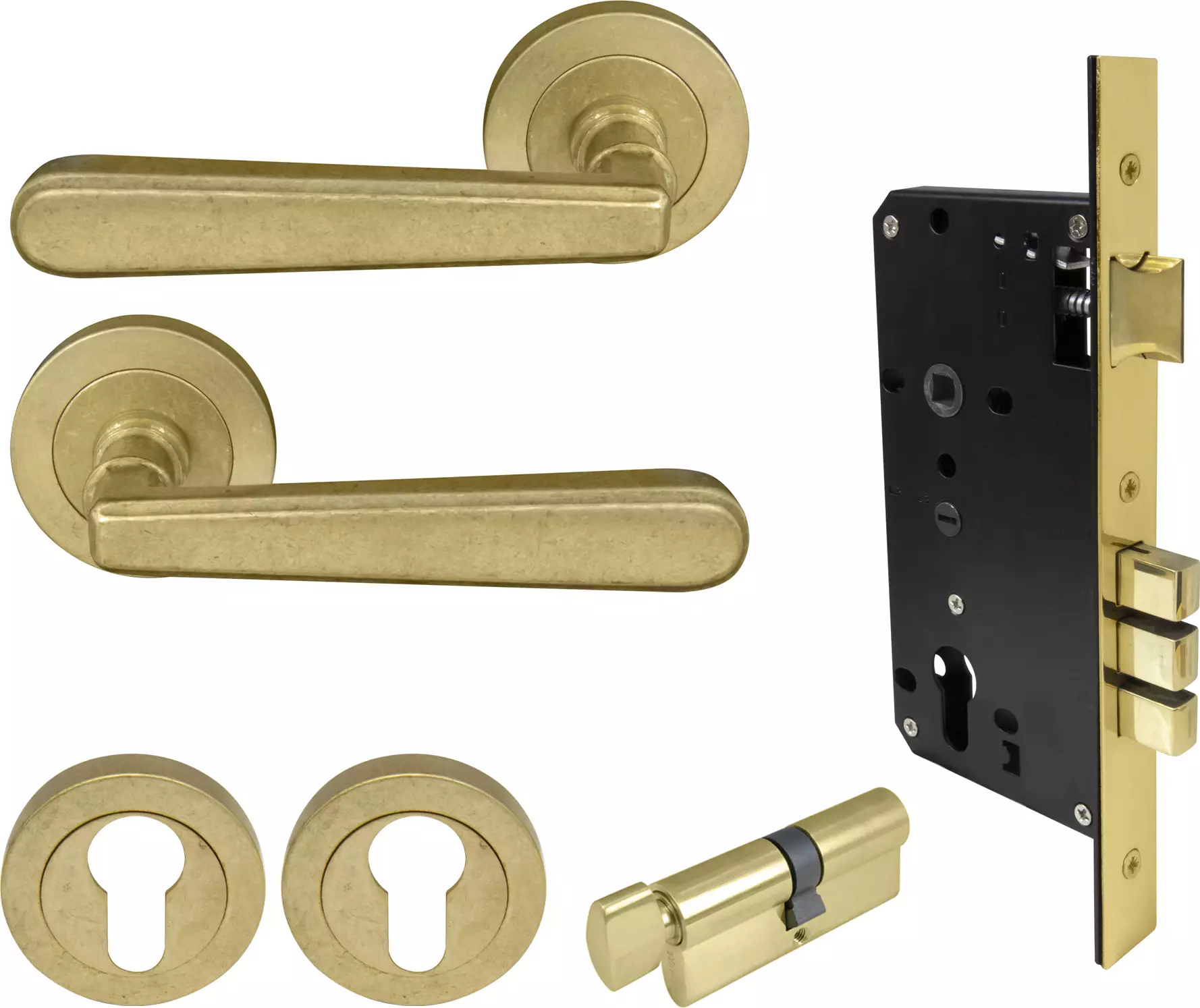 Villa Round Rose Entrance Set - E85 - RLB