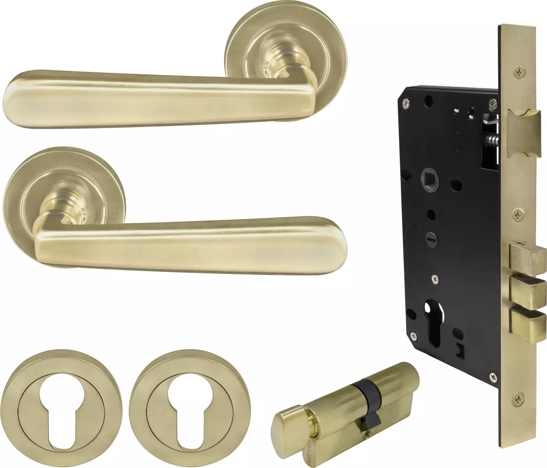 Villa Round Rose Entrance Set - E85 - USB