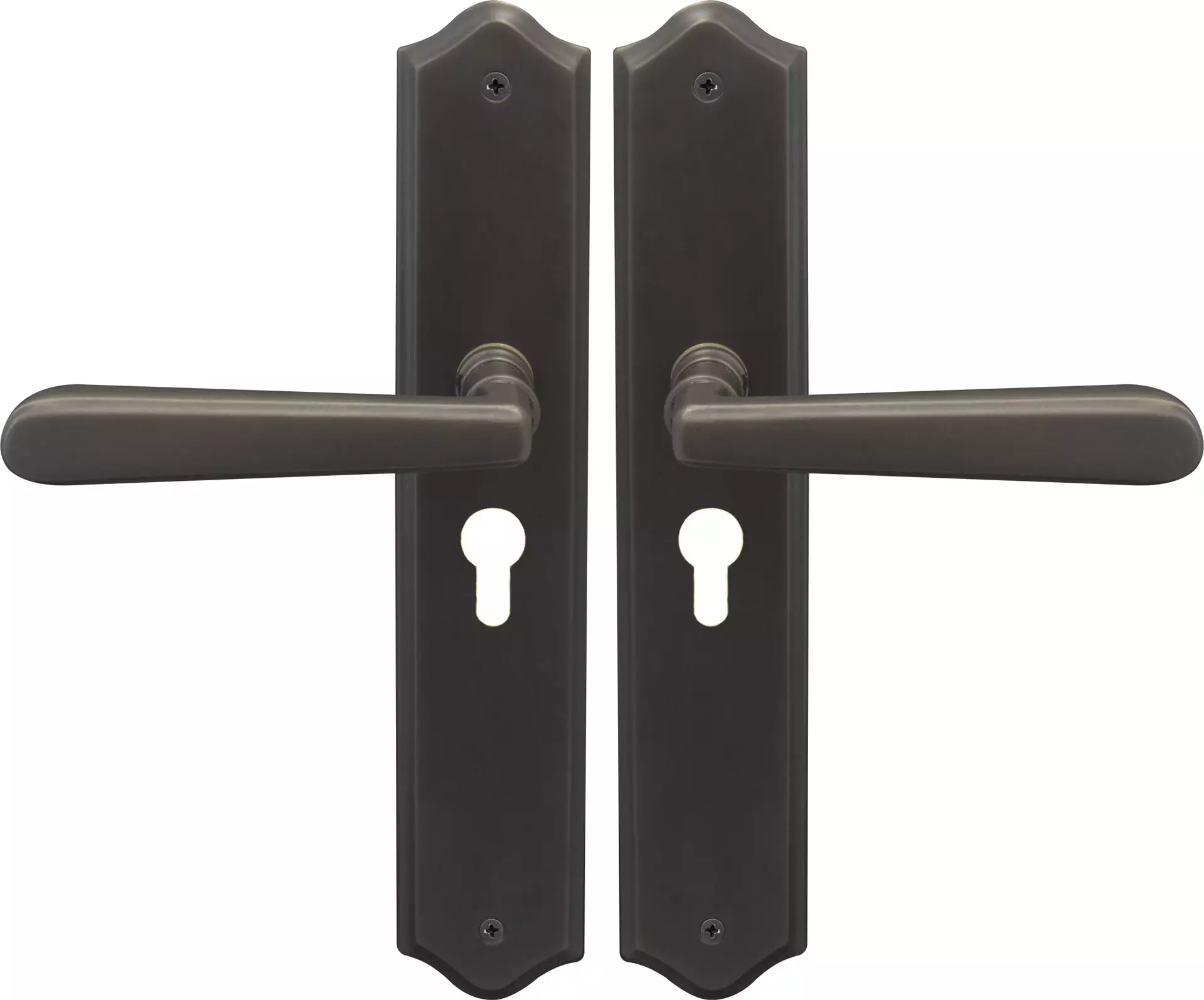 Villa Traditional Longplate E48 Keyhole - DRB