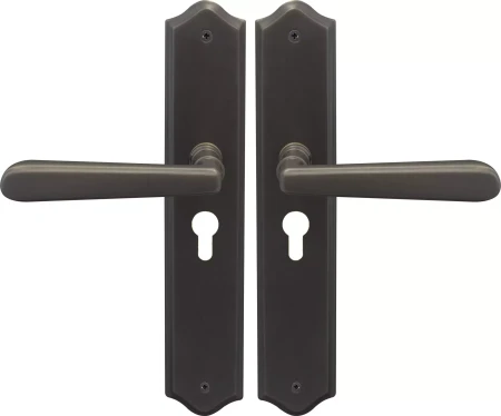 Villa Traditional Longplate E48 Keyhole - DRB