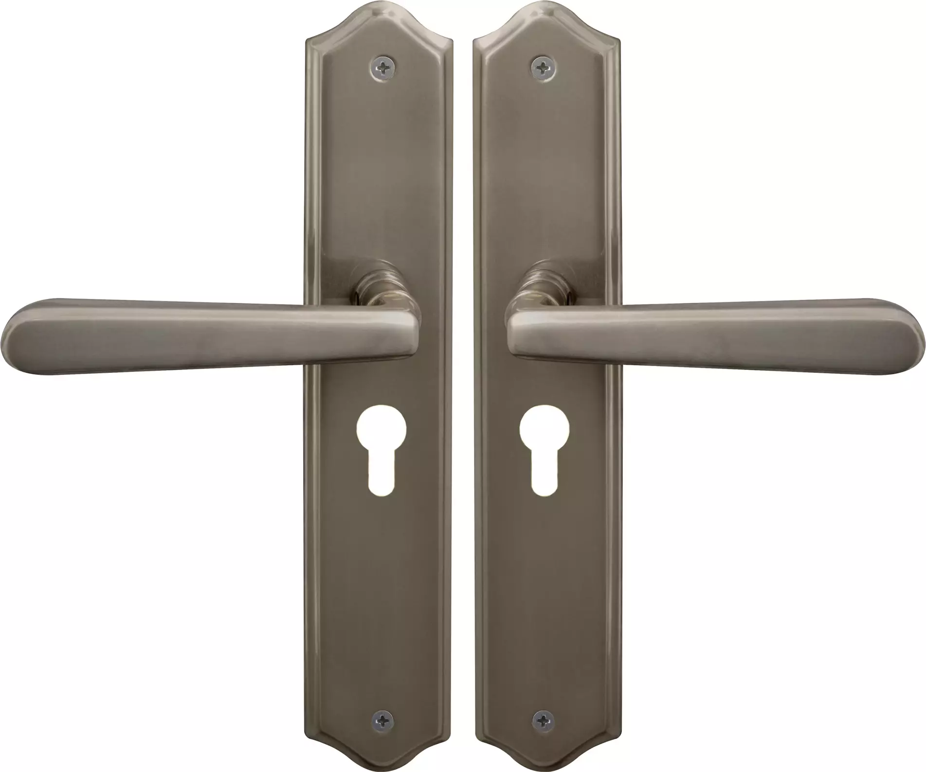 Villa Traditional Longplate E48 Keyhole - NB