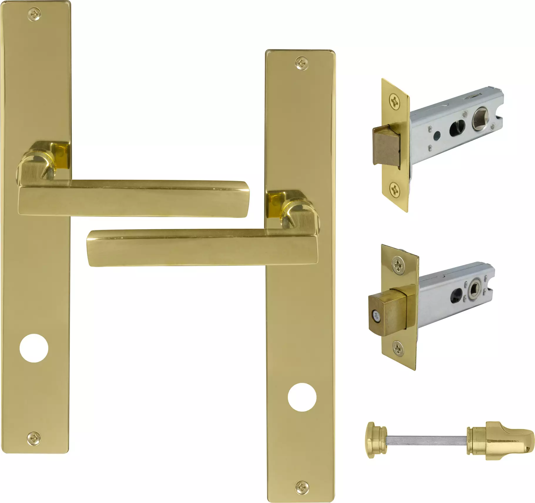 Federal Longplate Square Privacy Set - UB