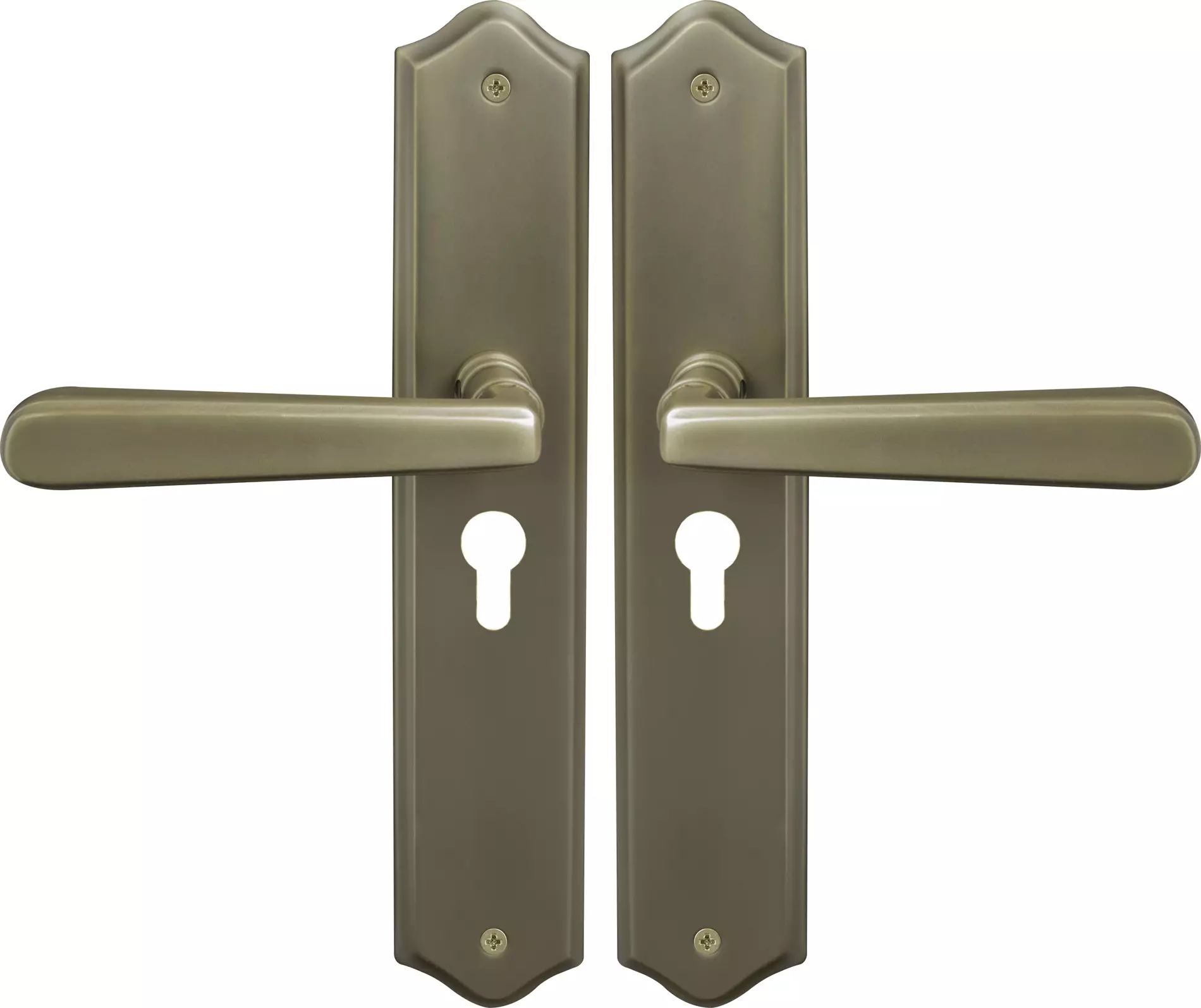 Villa Traditional Longplate E48 Keyhole - RB