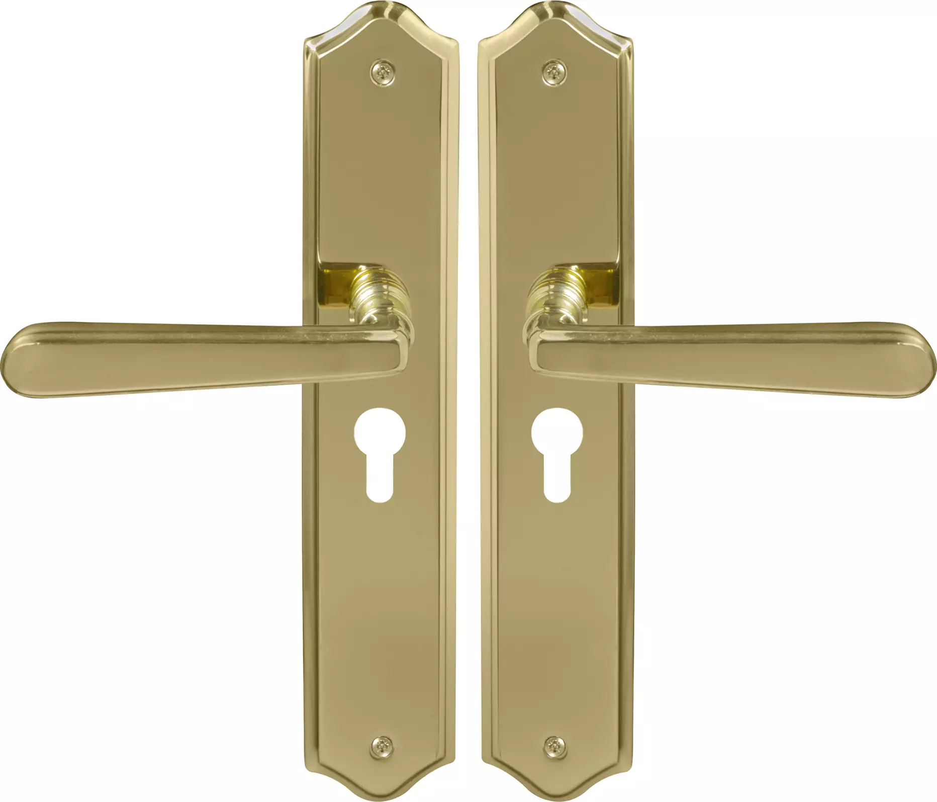 Villa Traditional Longplate E48 Keyhole - UB