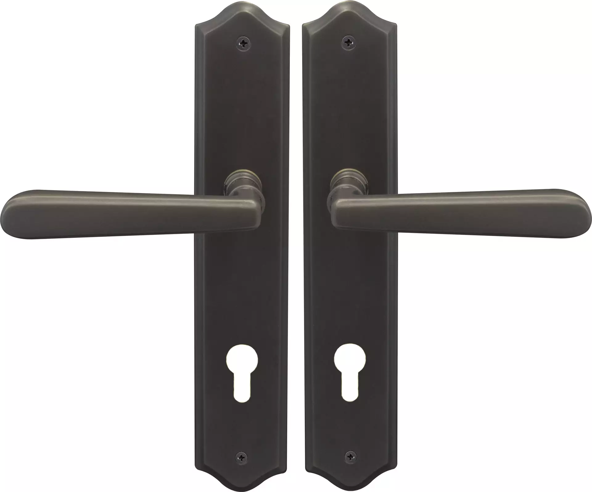 Villa Traditional Longplate E85 Keyhole - DRB