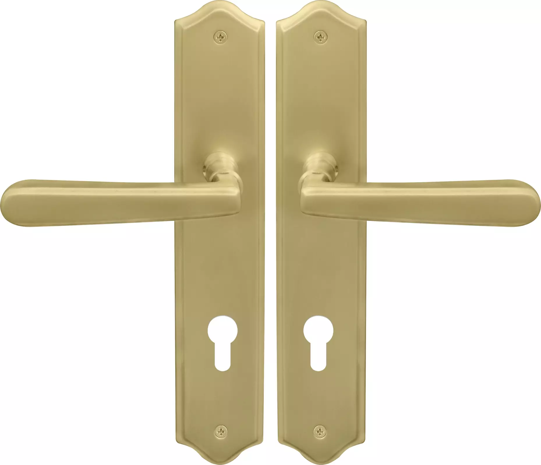 Villa Traditional Longplate E85 Keyhole - MSB