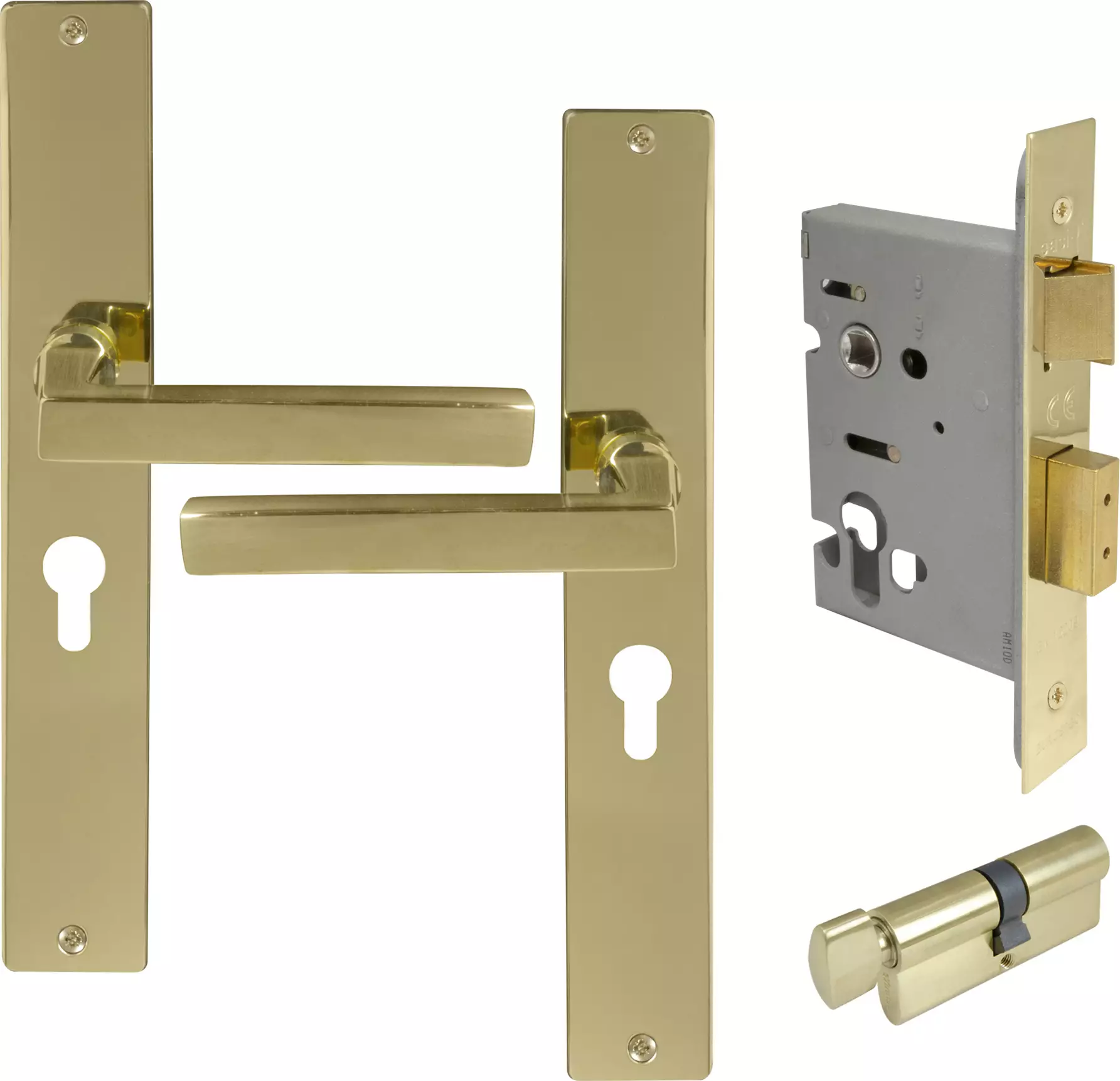 Federal LP Square Entrance Set - E48 - PB