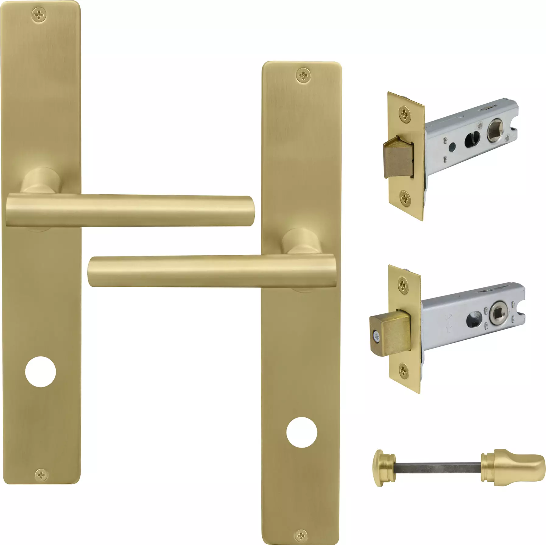 Charleston Longplate Square Privacy Set - MSB