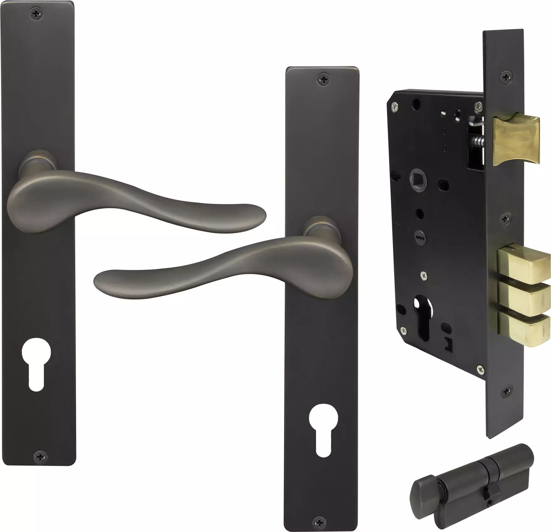 Haven LP Square Entrance Set - E85 - DRB