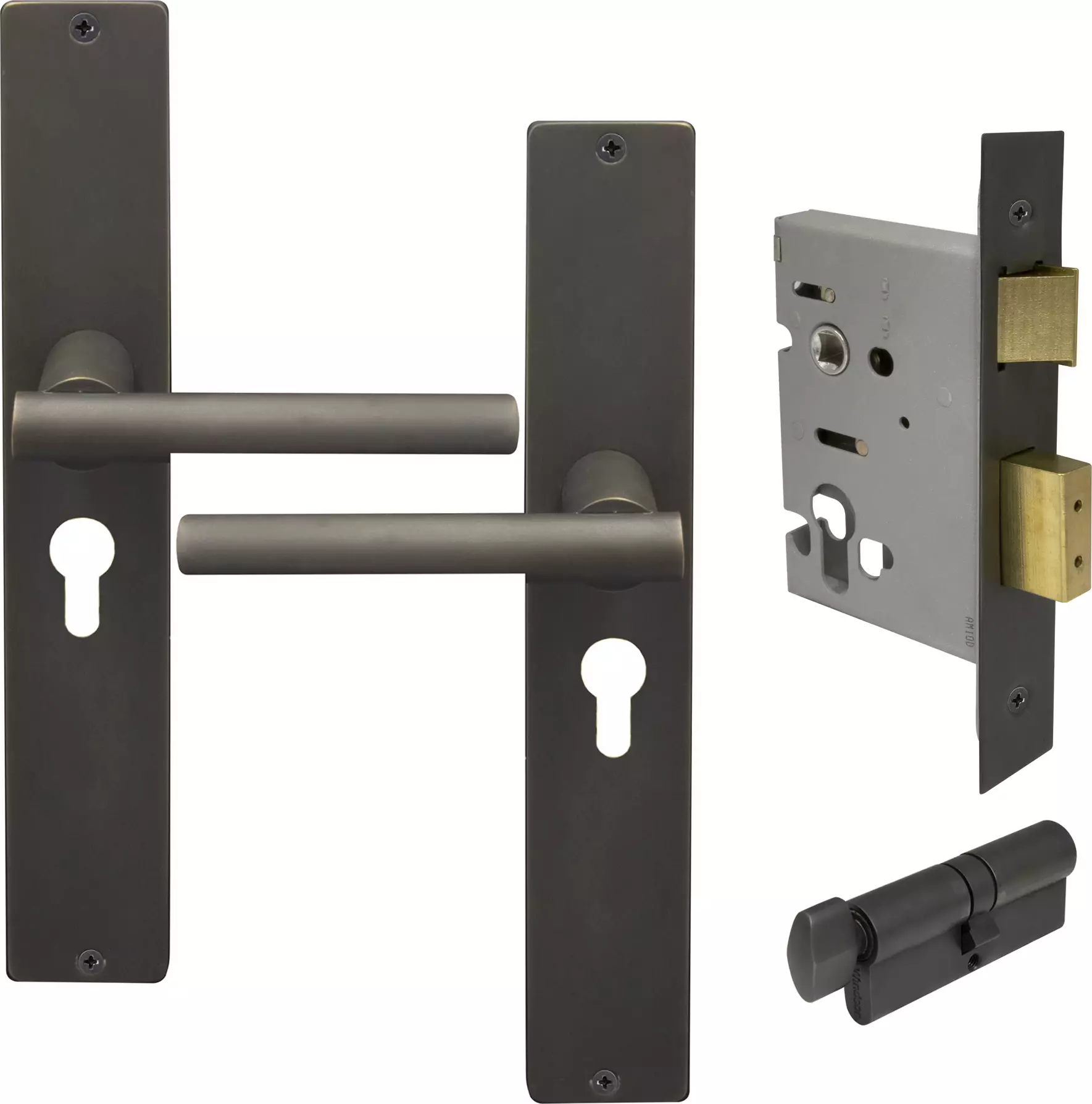 Charleston LP Square Entrance Set - E48 - DRB