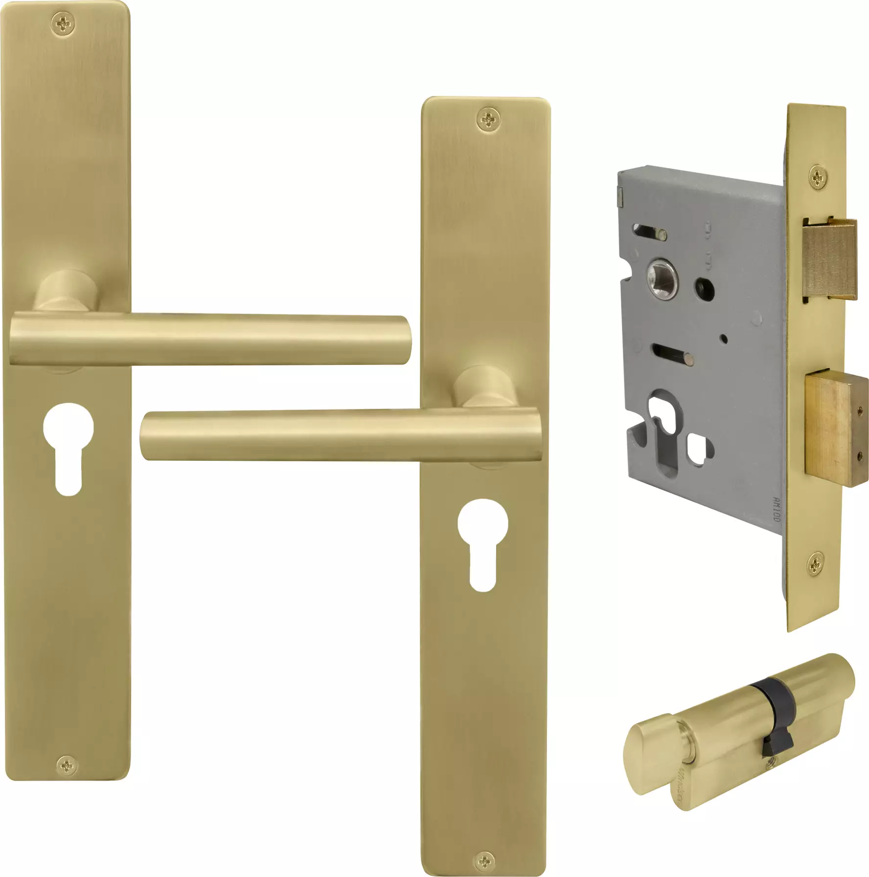 Charleston LP Square Entrance Set - E48 - MSB