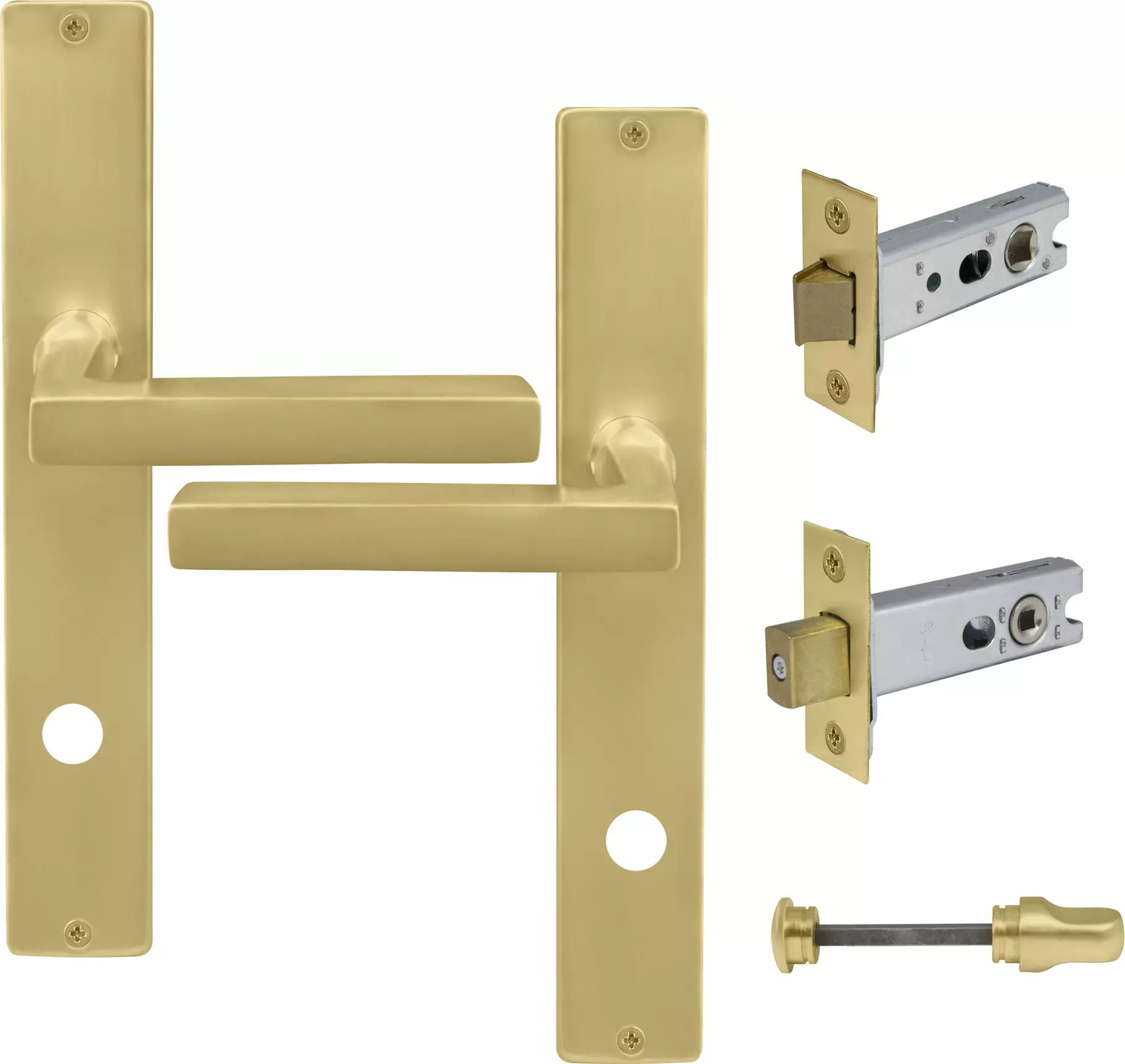 Federal Longplate Square Privacy Set - MSB