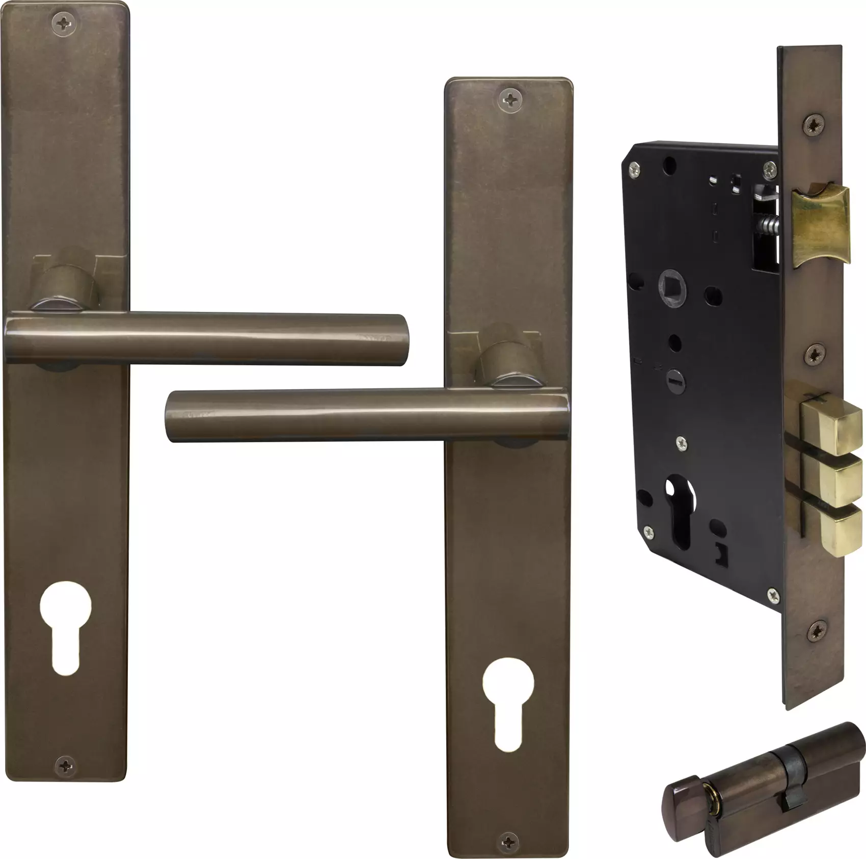 Charleston LP Square Entrance Set - E85 - AB