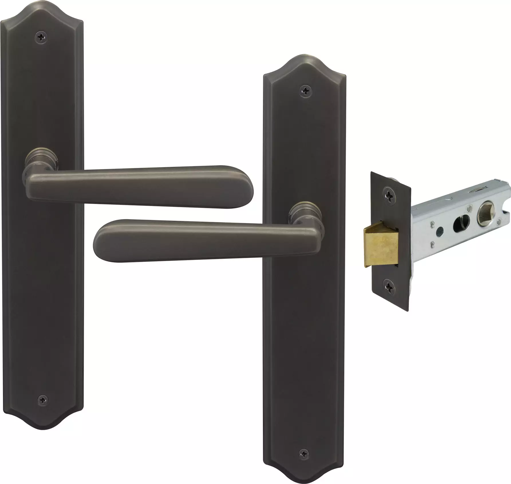 Villa Longplate Traditional Passage Set - DRB