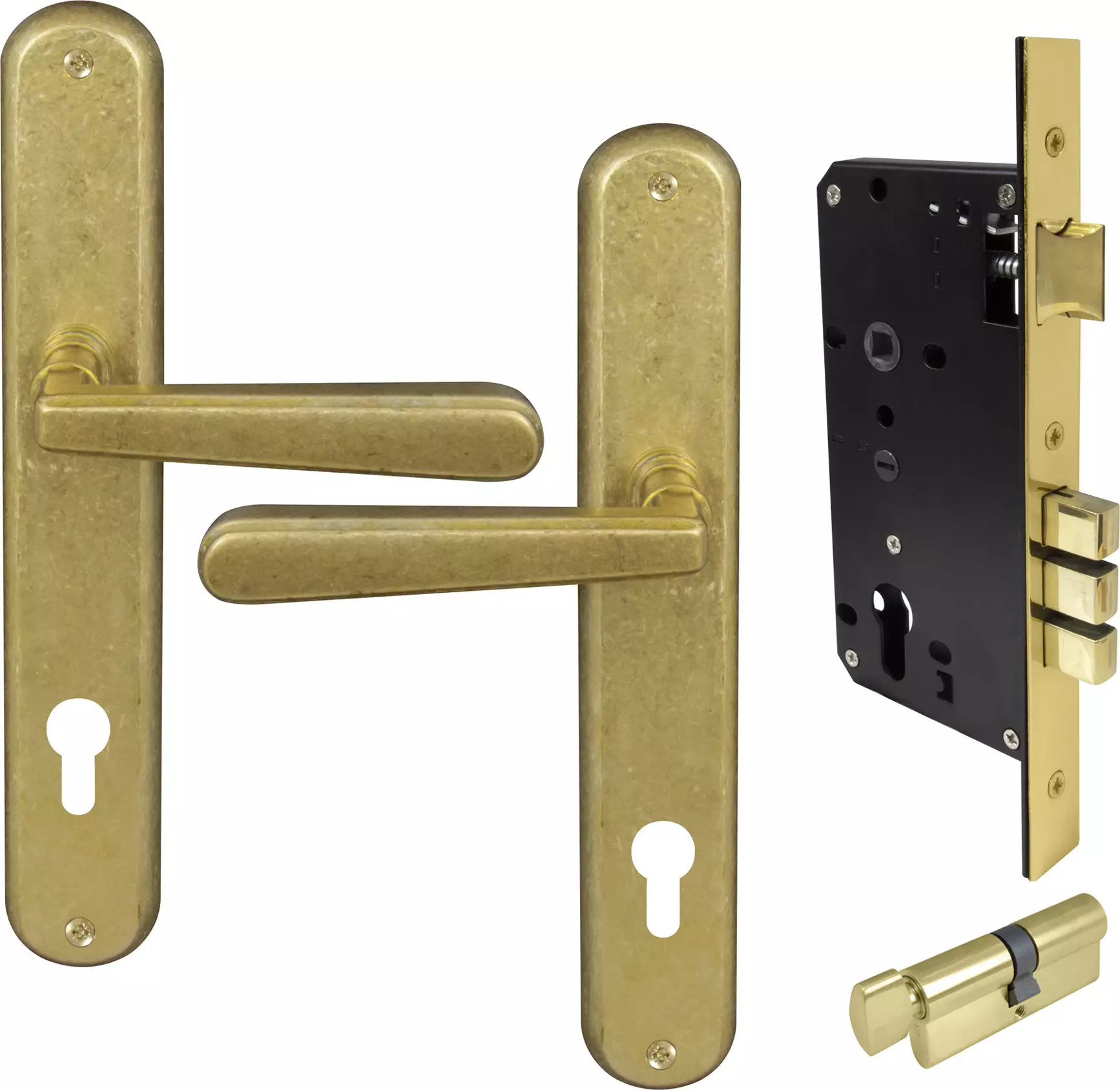 Villa Longplate Oval Entrance Set - E85 - RLB