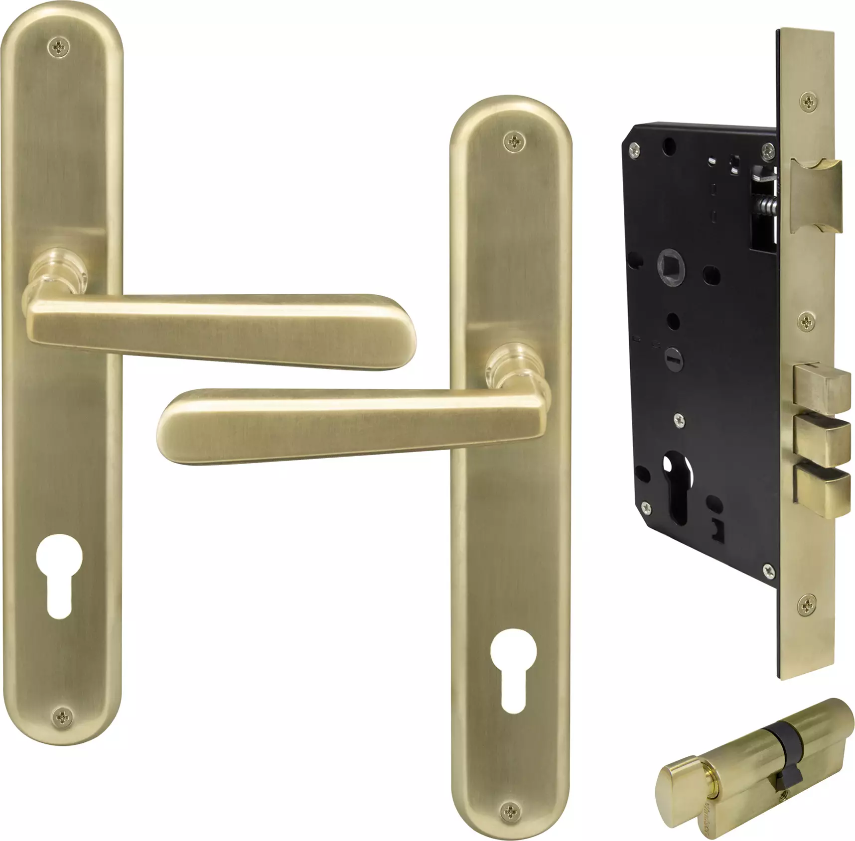 Villa Longplate Oval Entrance Set - E85 - USB