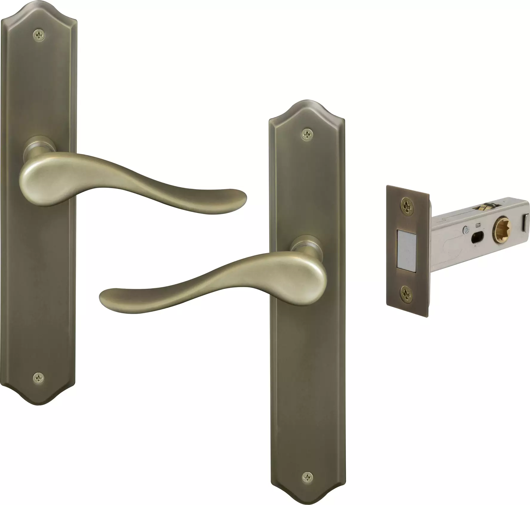 Haven Longplate Traditional Passage Set - Magn. Latch - RB