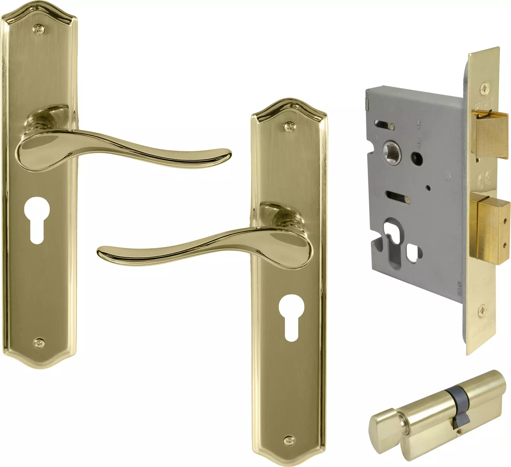 Haven LP Traditional Entrance Set - E48 - PB