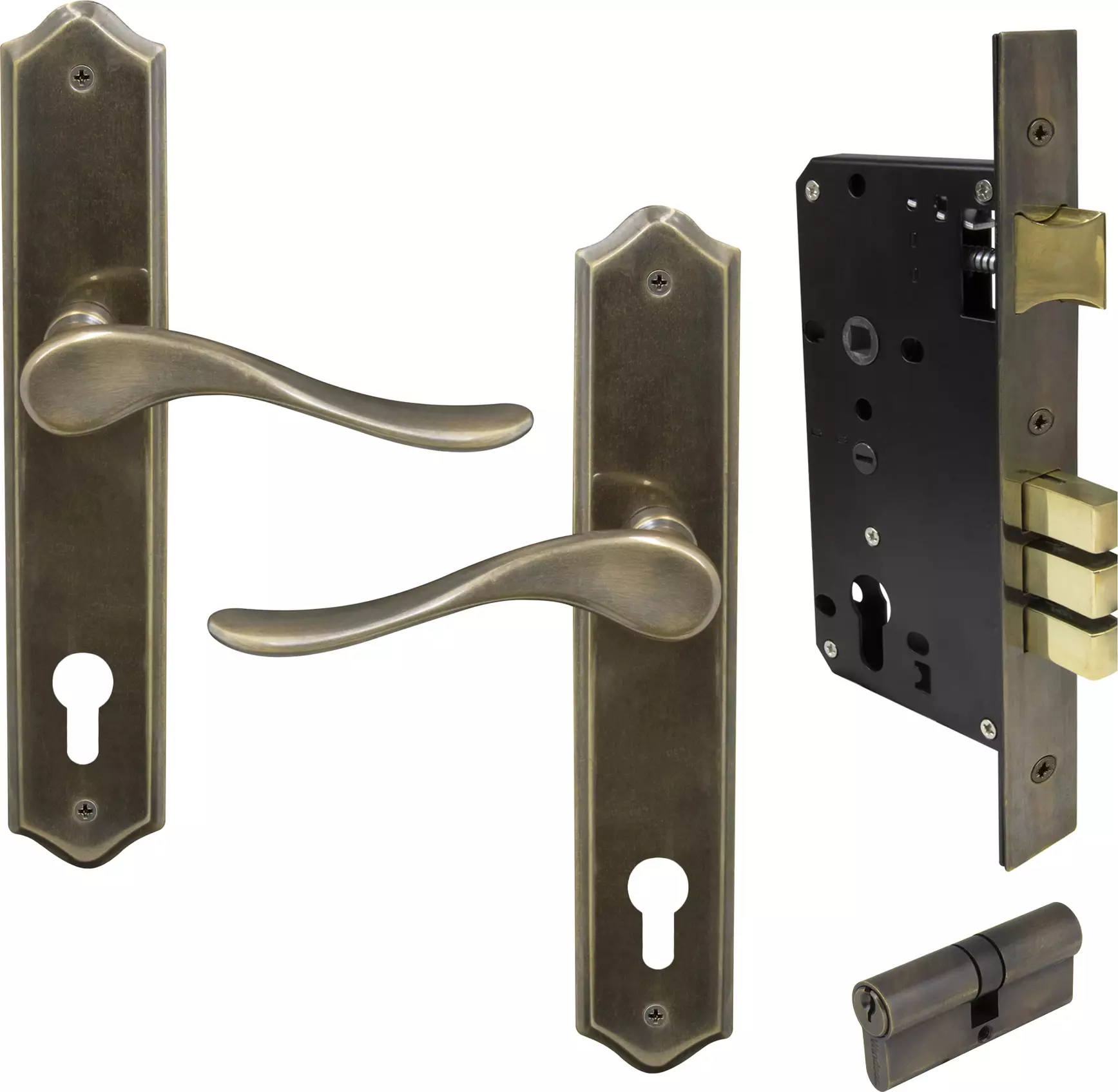 Haven Traditional Longplate Entrance Set E85 - Key/Key - ORB