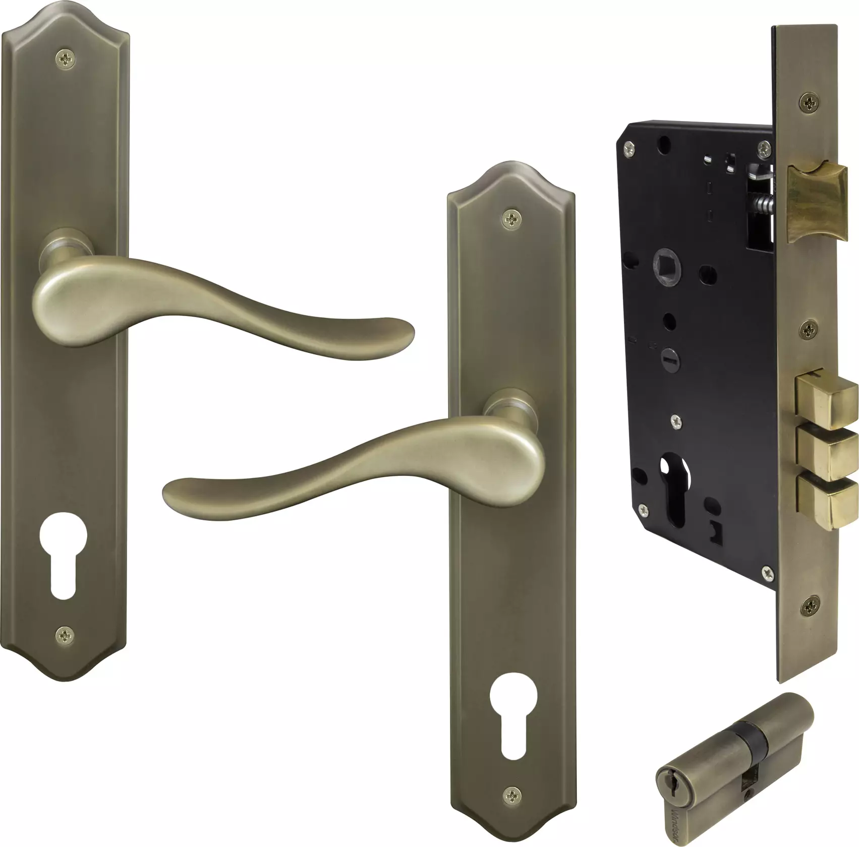 Haven Traditional Longplate Entrance Set E85 - Key/Key - RB