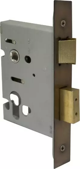 48mm Euro Mortice Lock - 57mm Backset - AB