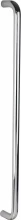 600 x 19mm 304SS B2B Straight Pull Handles - SS