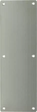 Face Fix Blank Push Plate - 300 x 100mm - SS