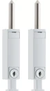 Security Patio Bolt - 2 Pack - WHT