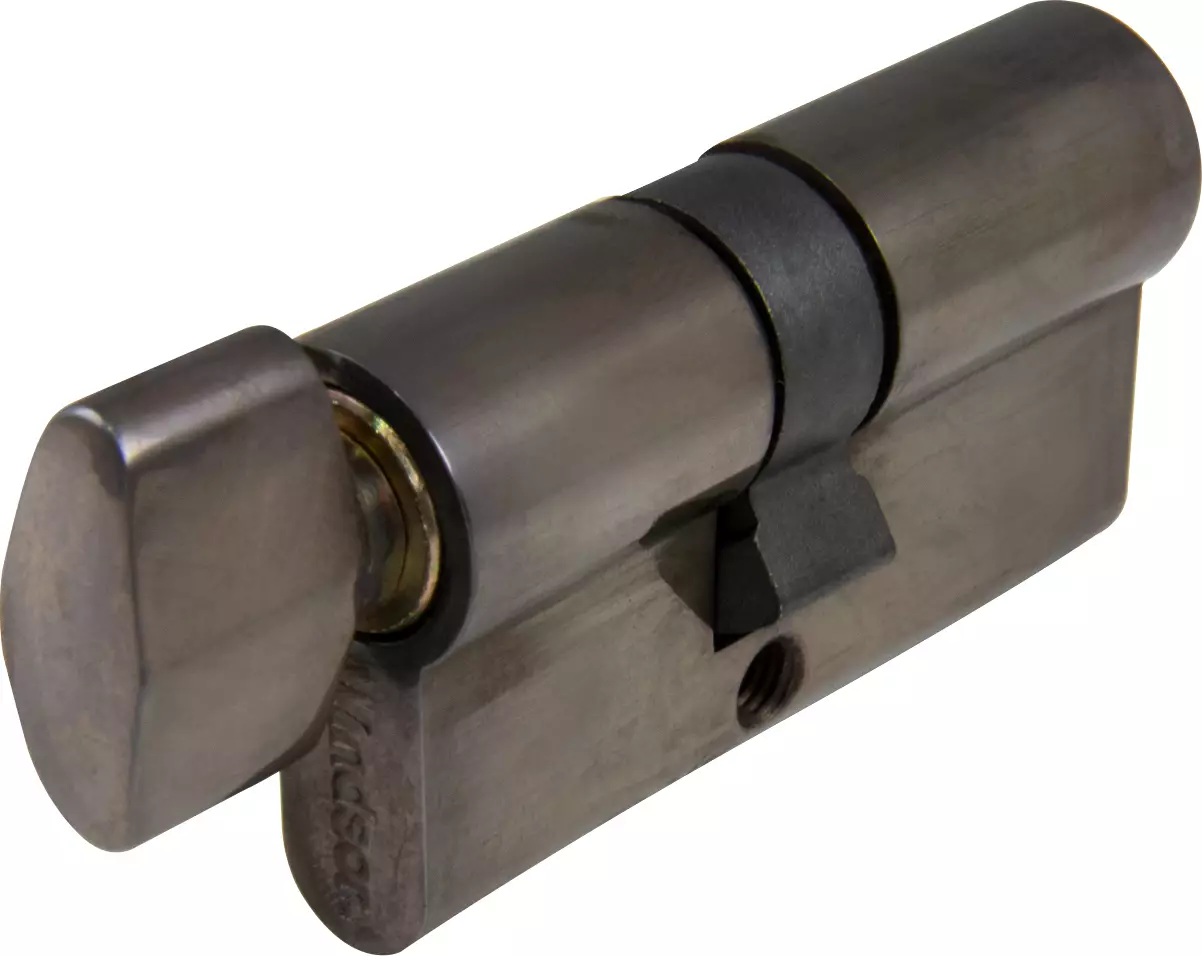 60mm - Euro Cylinder - 5 Pin - Key/Turn - NB