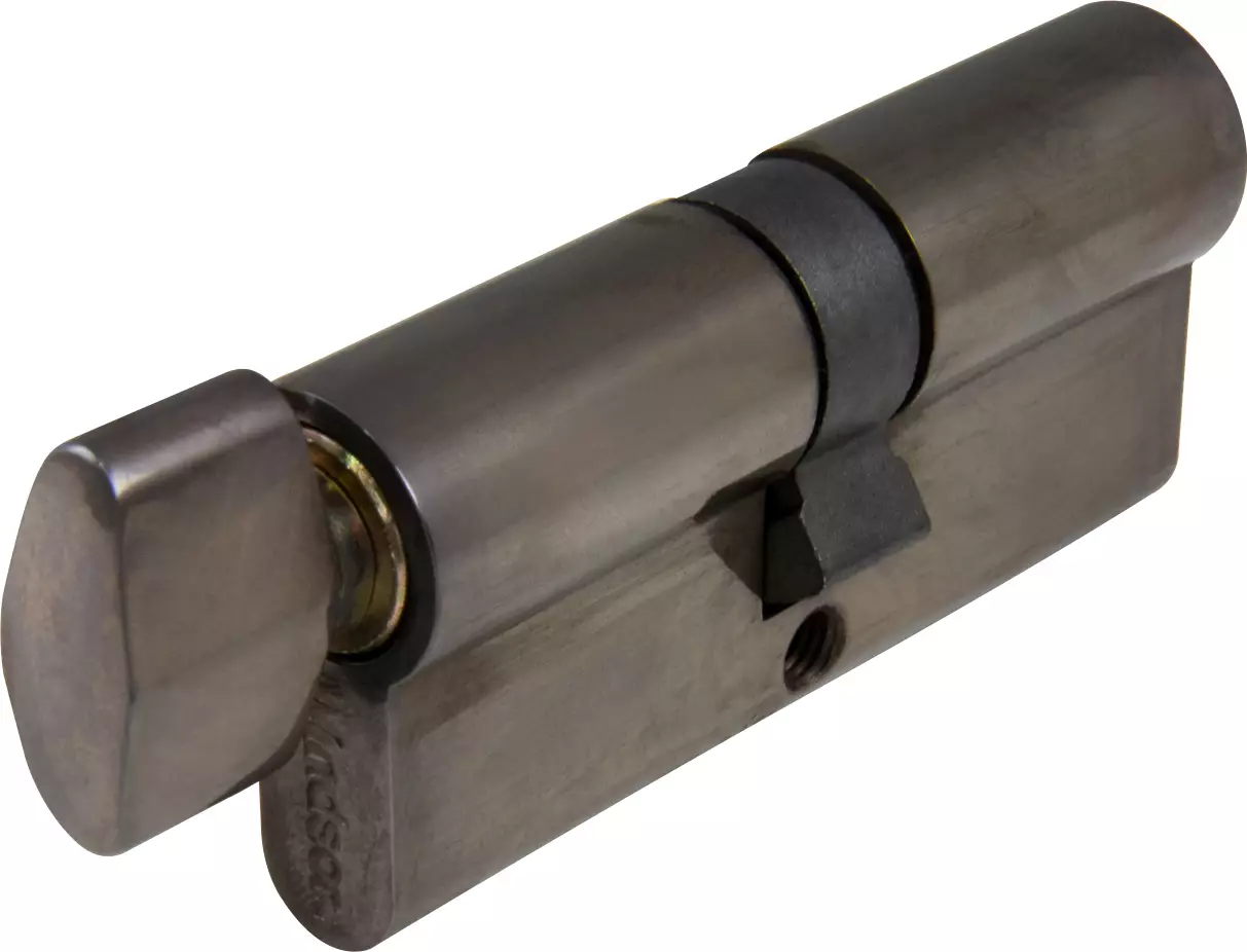 70mm - Euro Cylinder - 5 Pin - Key/Turn - NB