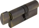 70mm - Euro Cylinder - 5 Pin - Key/Turn - ORB
