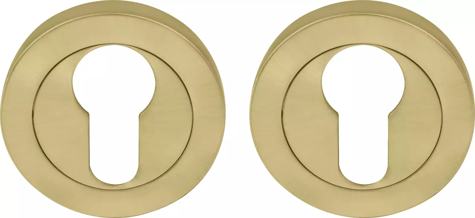 Euro Escutcheon Pr - 50mm - MSB