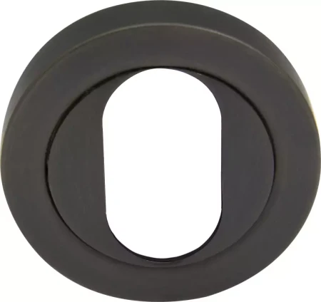 Oval Escutcheon - 50mm Rose - DRB
