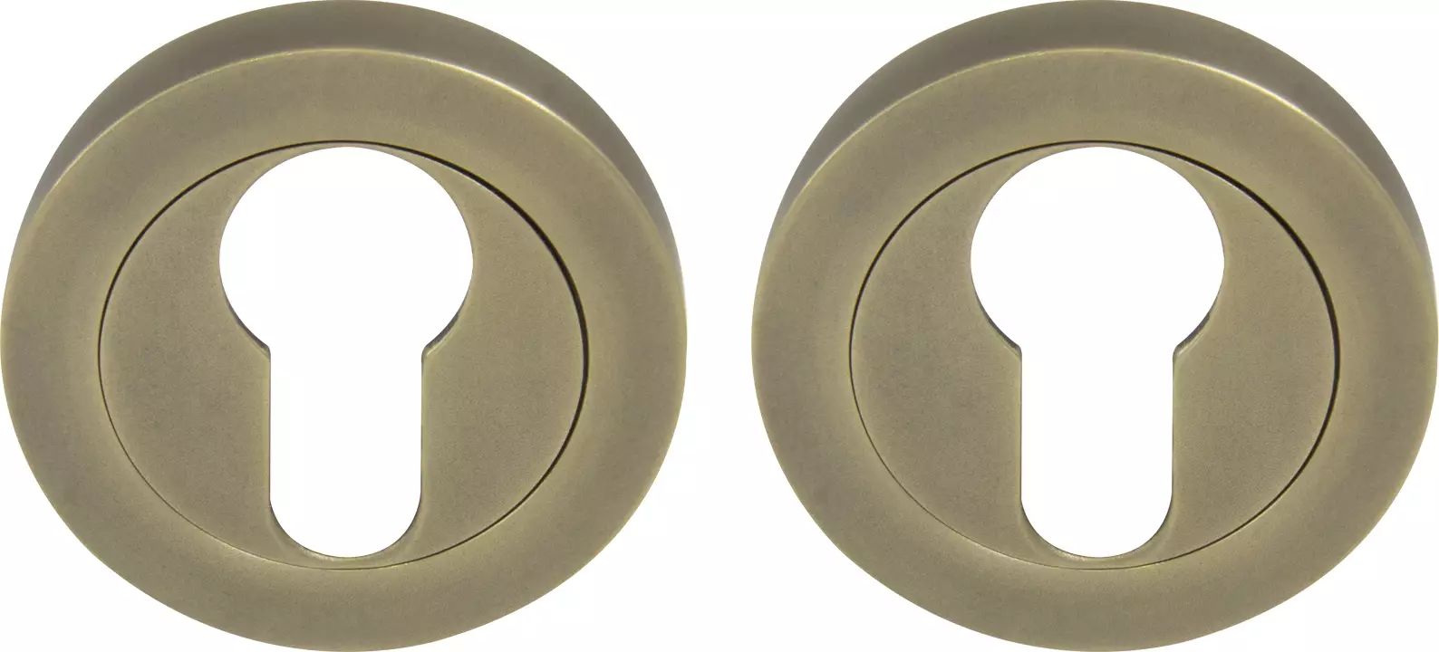 Euro Escutcheon Pr - 50mm - RB