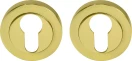 Euro Escutcheon Pr - 50mm - UB