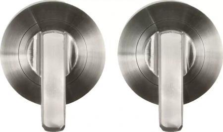 Mini Lever Set - 54mm Round Rose - BN