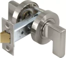 Mini Lever Latch Set - 60mm B/set - Round Rose - BN