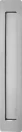Flush Pull - Con Fix - 254 x 42mm - PC