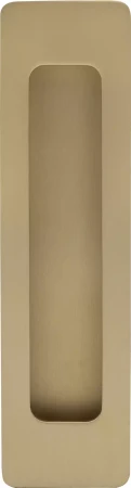 Brass Flush Pull - Con Fix - 126 x 42mm - MSB